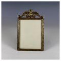 Antique Bronze Bow Top Photo Frame