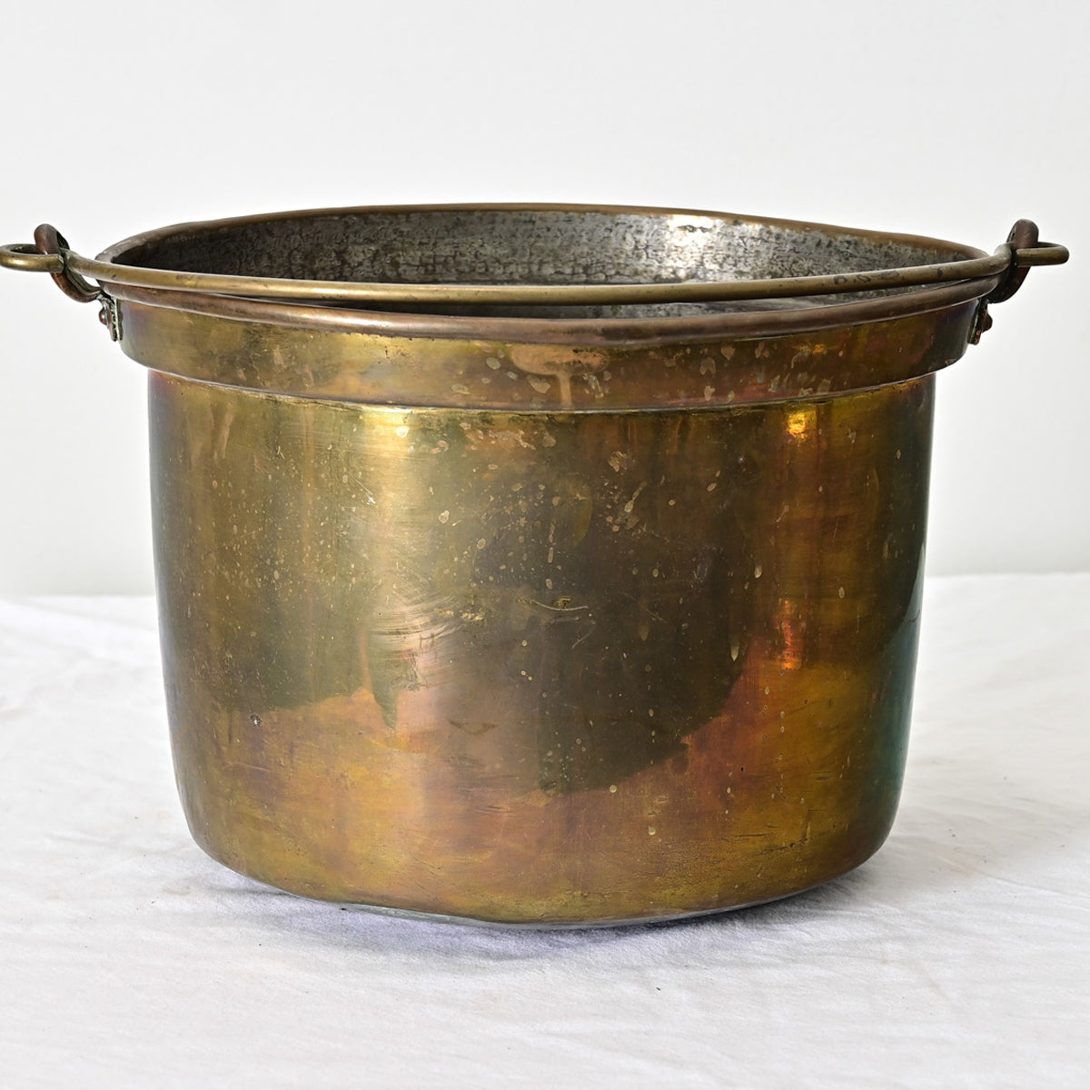 French 19th Century Brass Cooking Pot