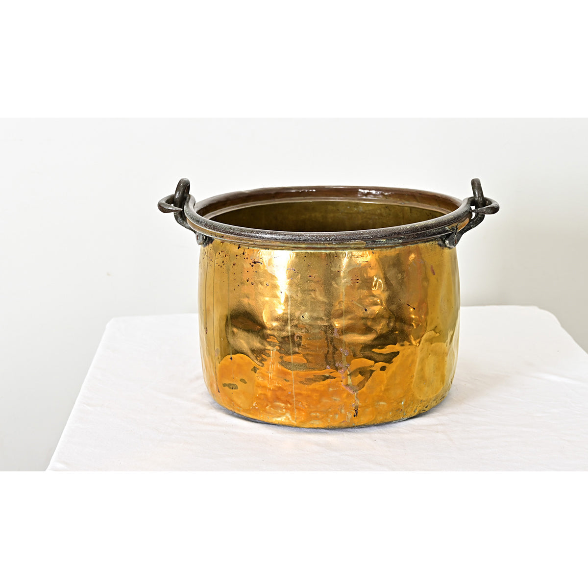 French 19th Century Brass Cooking Pot