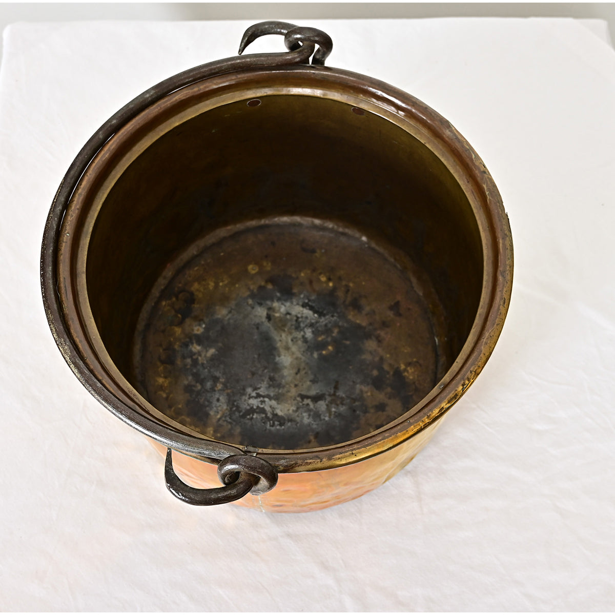 French 19th Century Brass Cooking Pot