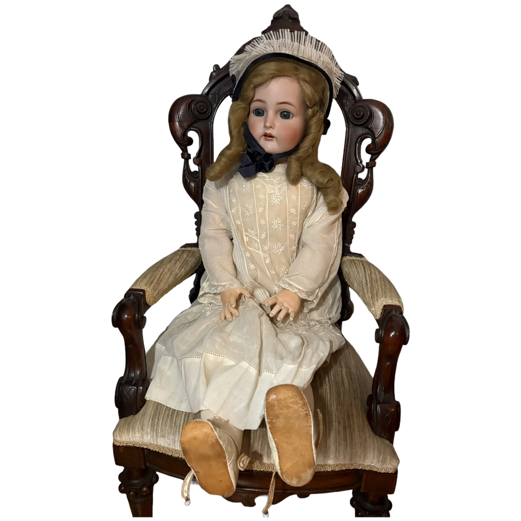 Large Bisque Head Doll Kammer & Reinhardt Simon & Halbig 76 Big 30" Tall Big Girl Dressed