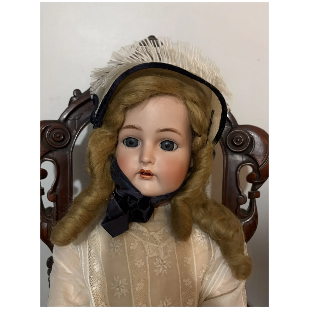Large Bisque Head Doll Kammer & Reinhardt Simon & Halbig 76 Big 30" Tall Big Girl Dressed