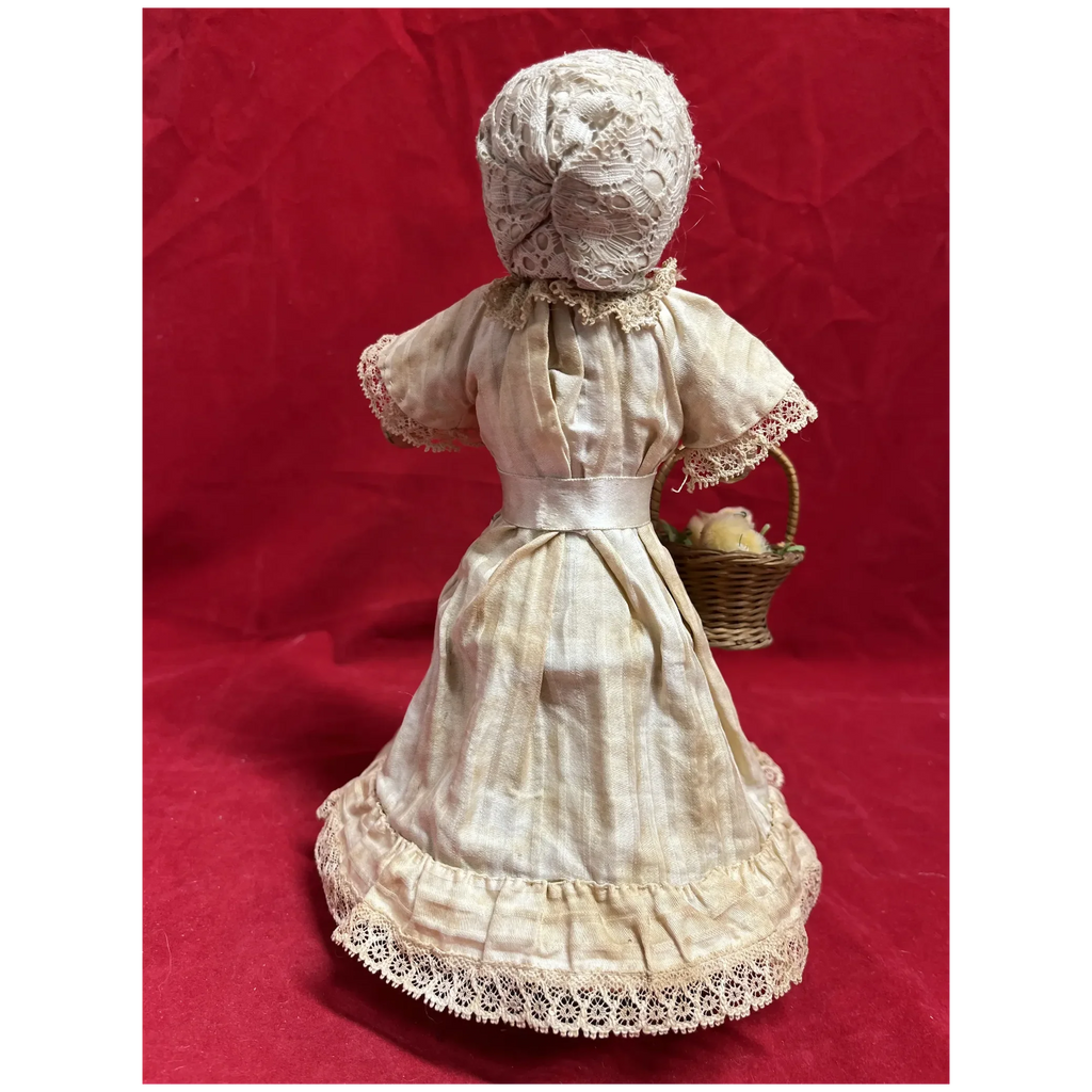 Made in Germany Celluloid head Dancing Mechanical Doll Wind-Up English patent